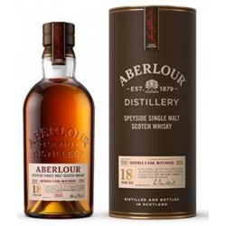 ABERLOUR whisky 18r 43% tuba